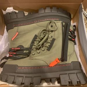 Revolt HI TX Olive Night Boots